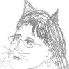 My friend Kenny drew me as a catgirl, after hearing me speak of catgirls so much, lol.