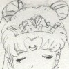 My very first ever Sailor Moon fanart!  Guh.  You know, my friend still likes this one...I think it's awful! But anyway.