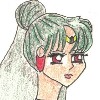 This came out pretty good, Sailor Pluto's hair color is very hard to get just right.