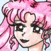 What can I say?  I hadn't drawn in almost a year, and I wasn't sure I could anymore, so I turned to my muse.  Chibiusa has yet to let me down.