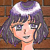 Jesus, I can't believe two and a half years have passed since I originally had the idea for this series.  I guess I'm slowing down in my old age--that, and I don't have the kind of free time I did in college.  At any rate, here is Hotaru in yellow.  This is one of those pictures that I really wish I had scanned in before I colored it, because once I had put the dark blue trim on, I instantly regretted it.  Oh, well.  I kind of like the background, though.  Both Louis and Skye asked me why there were steps going to nowhere, and I replied that someone must have decided to wall up a door and not bother to demolish the stairs.  That sounds like something my father would do.